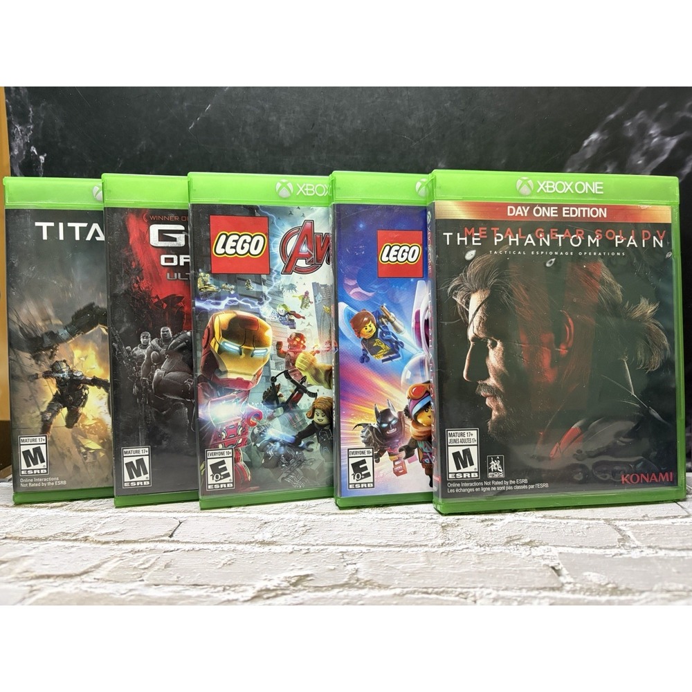 Xbox One Games Lot of 10 COD WWII Sniper Elite 4 Metal Gear Solid V LEGO CIB - Picture 12 of 14